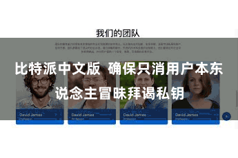 比特派中文版  确保只消用户本东说念主冒昧拜谒私钥